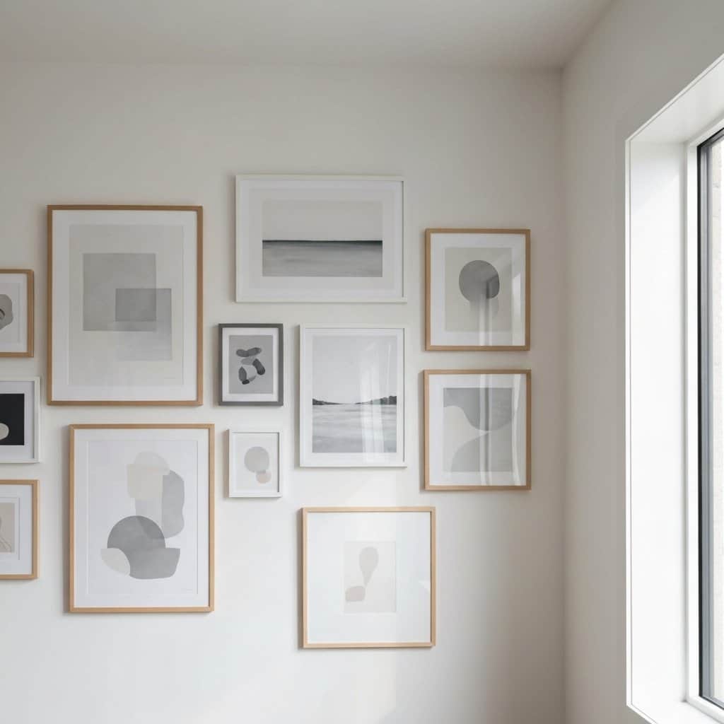 Galeria ścienna w salonie – jak ją skomponować?