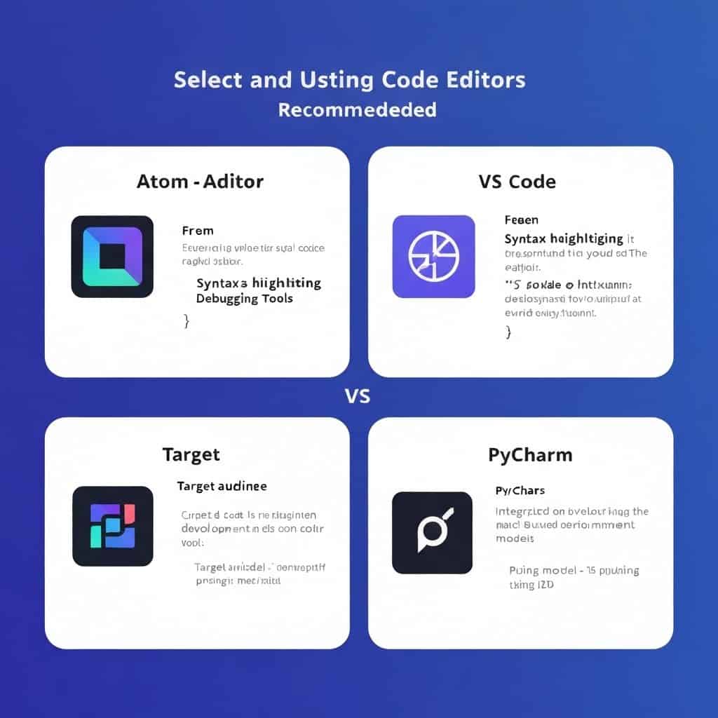 Zalecenia technologiczne dotyczące wyboru i użytkowania edytorów kodu