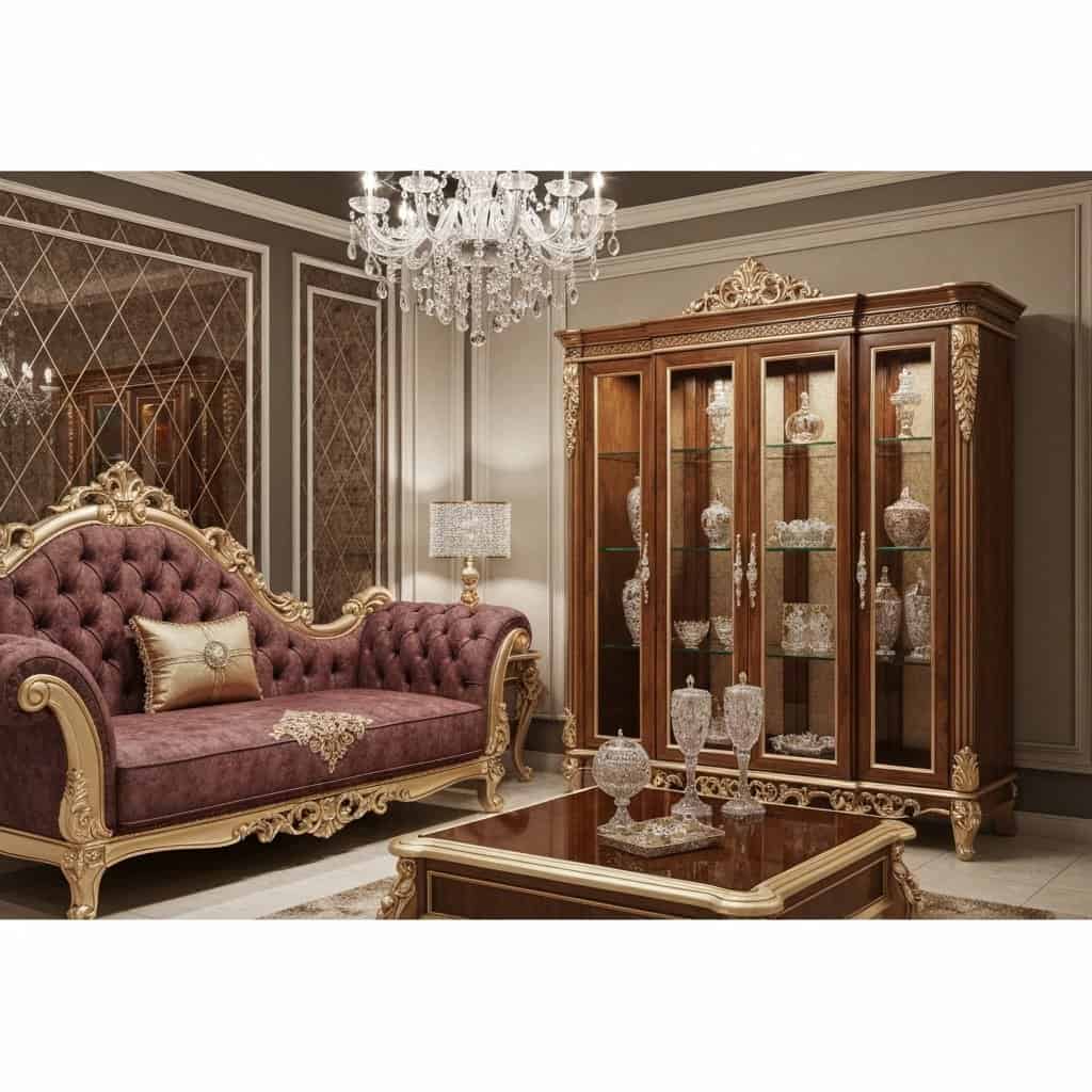 Meble w stylu glamour: Esencja luksusu i blasku w Twoim domu